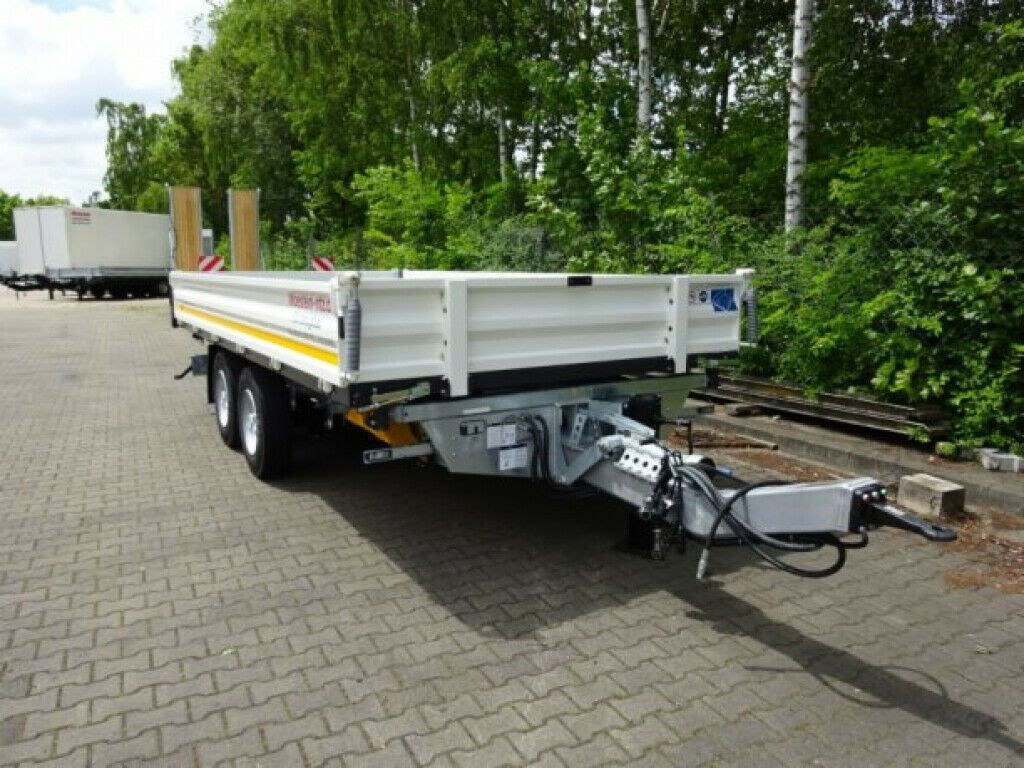 Reboque basculante Möslein  neuer Tandem 3- Seitenkipper Tieflader-- Neufah: foto 6