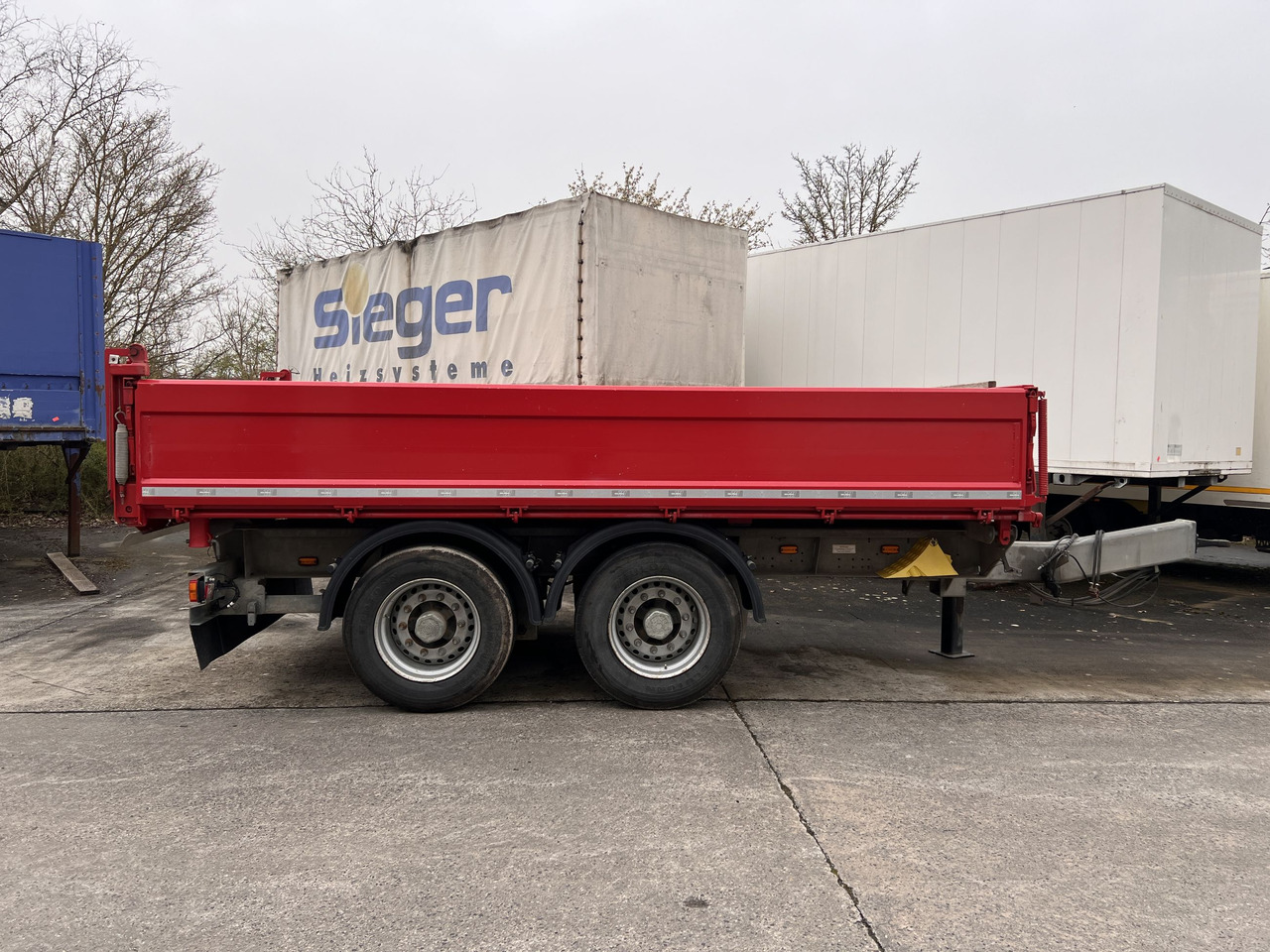 Müller Mitteltal TA-2 18 t Tandemkipper- Tieflader - Reboque basculante: foto 1 Müller Mitteltal TA-2 18 t Tandemkipper- Tieflader - Reboque basculante: foto 1