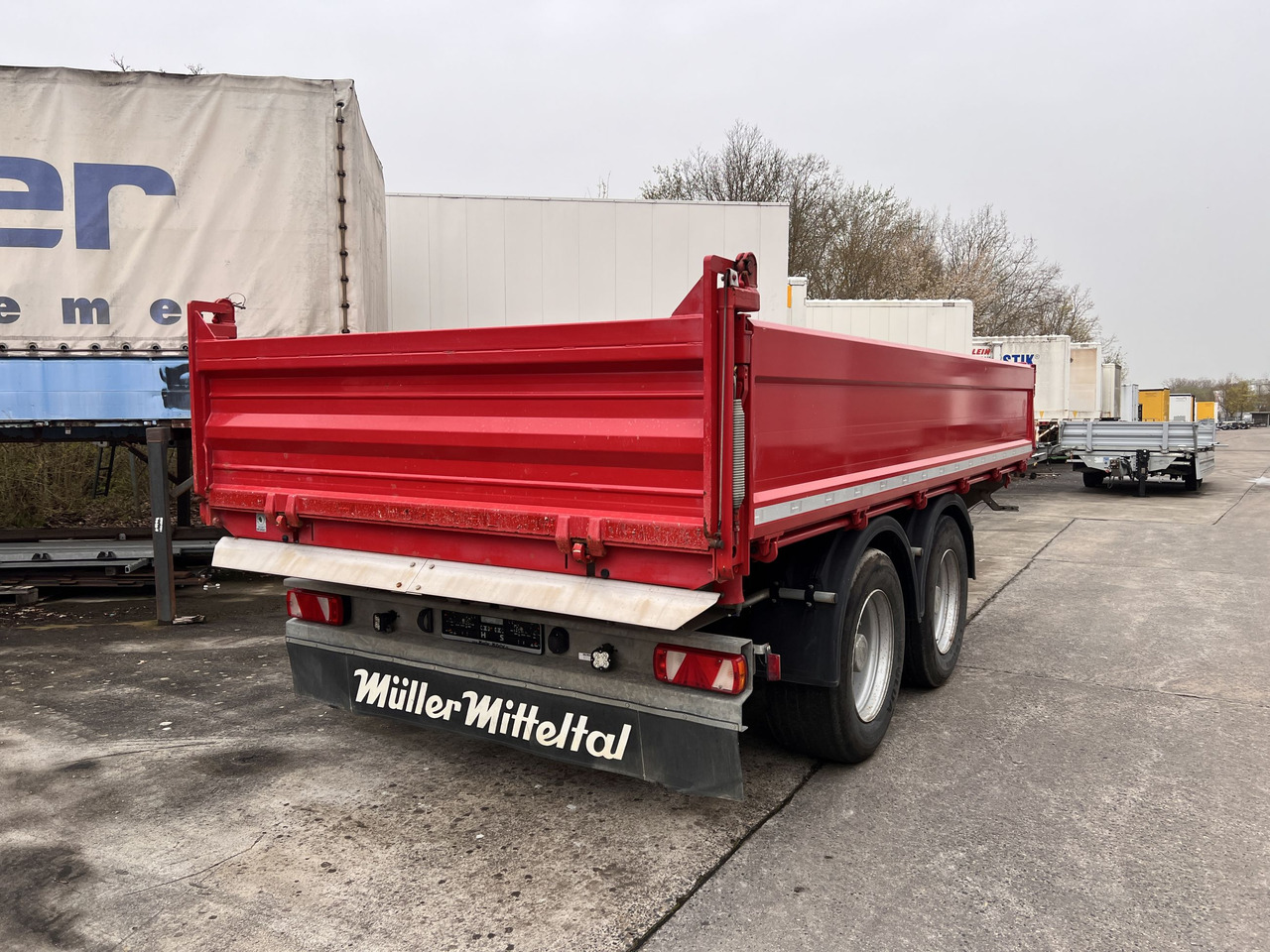 Müller Mitteltal TA-2 18 t Tandemkipper- Tieflader - Reboque basculante: foto 2 Müller Mitteltal TA-2 18 t Tandemkipper- Tieflader - Reboque basculante: foto 2