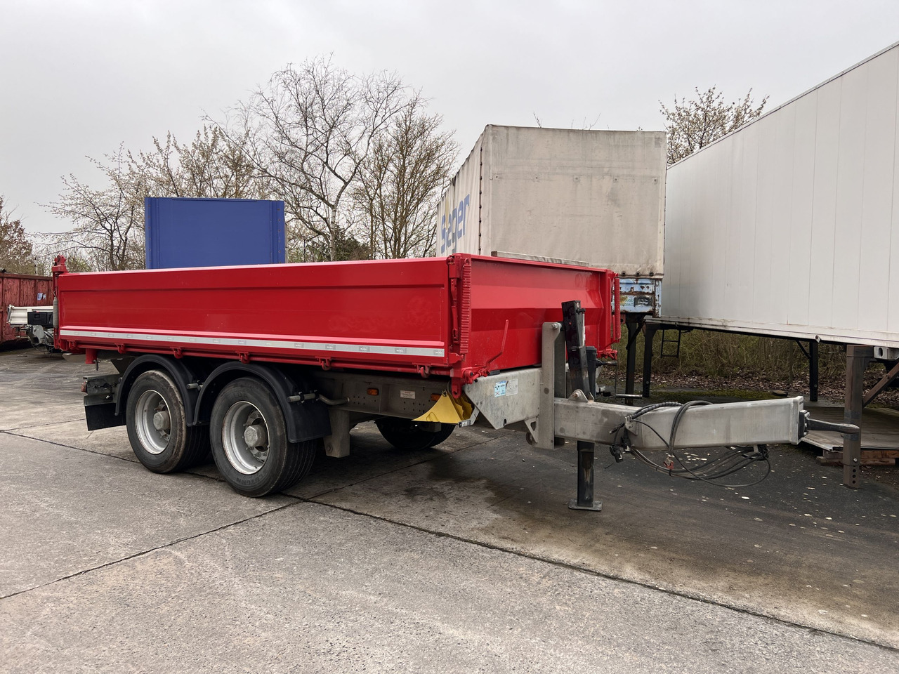 Müller Mitteltal TA-2 18 t Tandemkipper- Tieflader - Reboque basculante: foto 3 Müller Mitteltal TA-2 18 t Tandemkipper- Tieflader - Reboque basculante: foto 3
