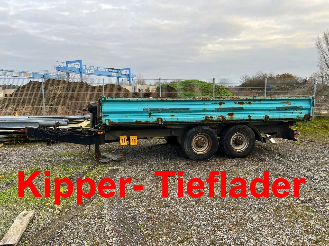 Obermaier 14 t Tandemkipper- Tieflader - Reboque basculante: foto 1 Obermaier 14 t Tandemkipper- Tieflader - Reboque basculante: foto 1