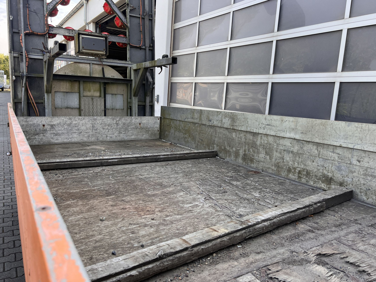 Reboque plataforma/ Caixa aberta Schmitz Korbach SDAH  Tandempritsche: foto 9