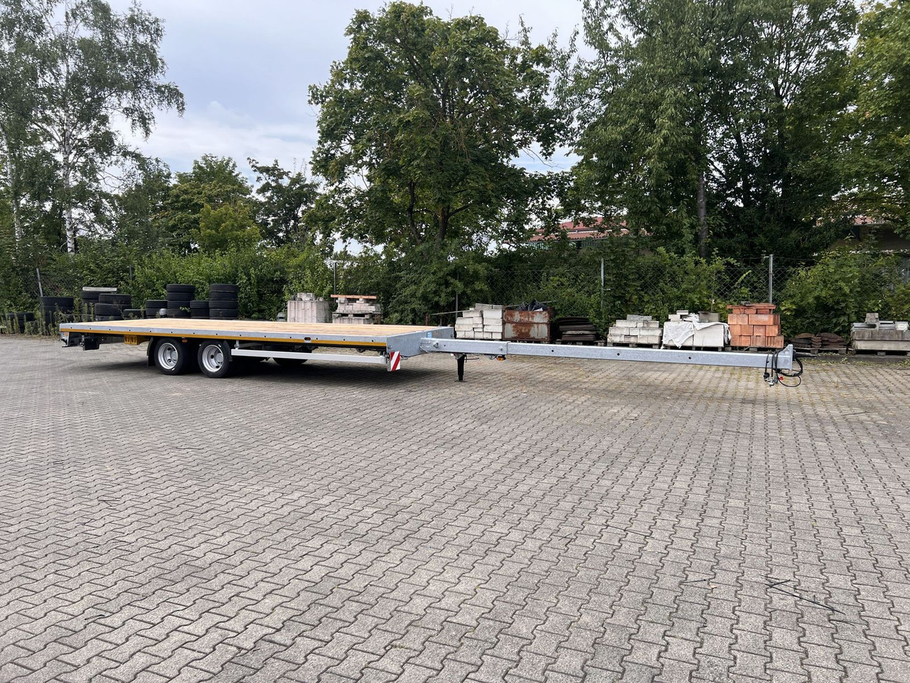 Möslein 11,9 t Tandemanhänger- Tieflader, ausziehbarLuf - Semi-reboque: foto 1 Möslein 11,9 t Tandemanhänger- Tieflader, ausziehbarLuf - Semi-reboque: foto 1