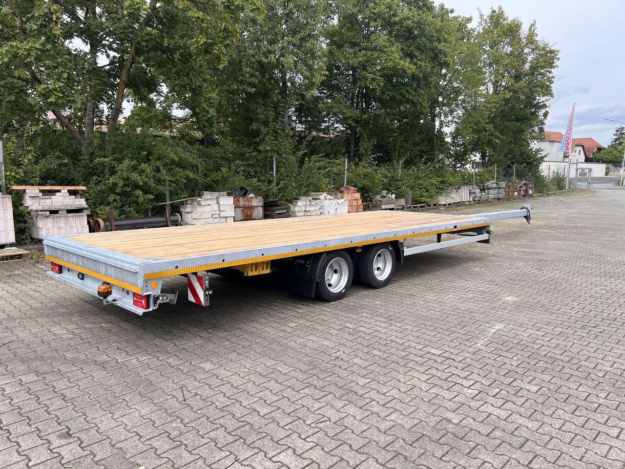 Möslein 11,9 t Tandemanhänger- Tieflader, ausziehbarLuf - Semi-reboque: foto 3 Möslein 11,9 t Tandemanhänger- Tieflader, ausziehbarLuf - Semi-reboque: foto 3