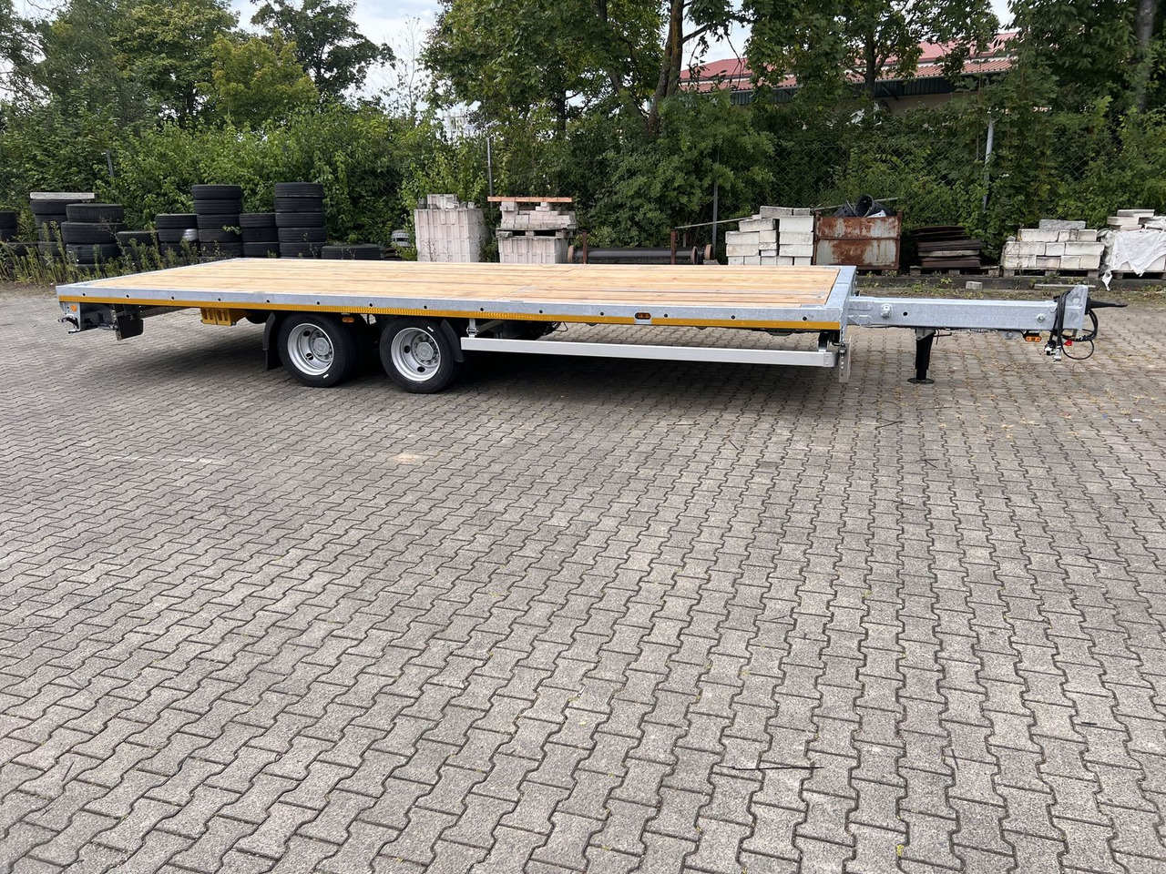 Möslein 11,9 t Tandemanhänger- Tieflader, ausziehbarLuf - Semi-reboque: foto 2 Möslein 11,9 t Tandemanhänger- Tieflader, ausziehbarLuf - Semi-reboque: foto 2