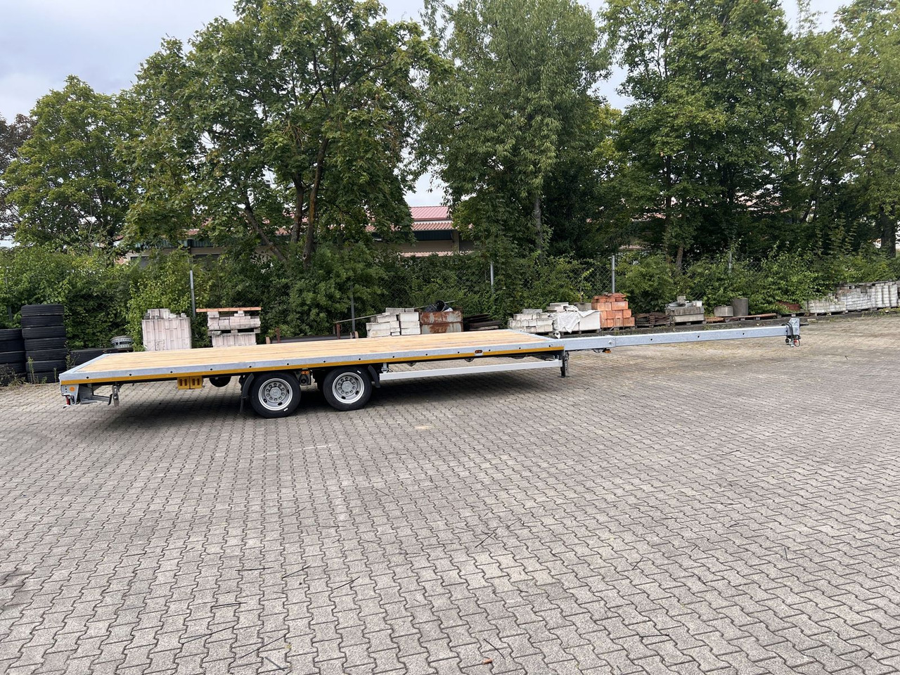 Möslein 11,9 t Tandemanhänger- Tieflader, ausziehbarLuf - Semi-reboque: foto 5 Möslein 11,9 t Tandemanhänger- Tieflader, ausziehbarLuf - Semi-reboque: foto 5