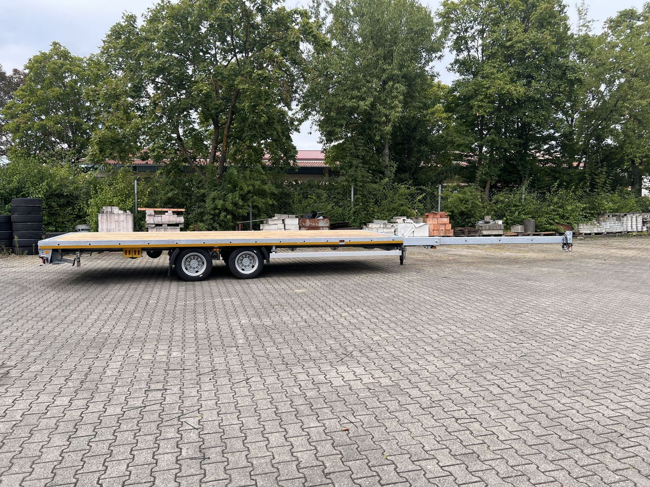 Möslein 13,9 t Tandemanhänger- Tieflader, ausziehbarLuf - Semi-reboque: foto 4 Möslein 13,9 t Tandemanhänger- Tieflader, ausziehbarLuf - Semi-reboque: foto 4