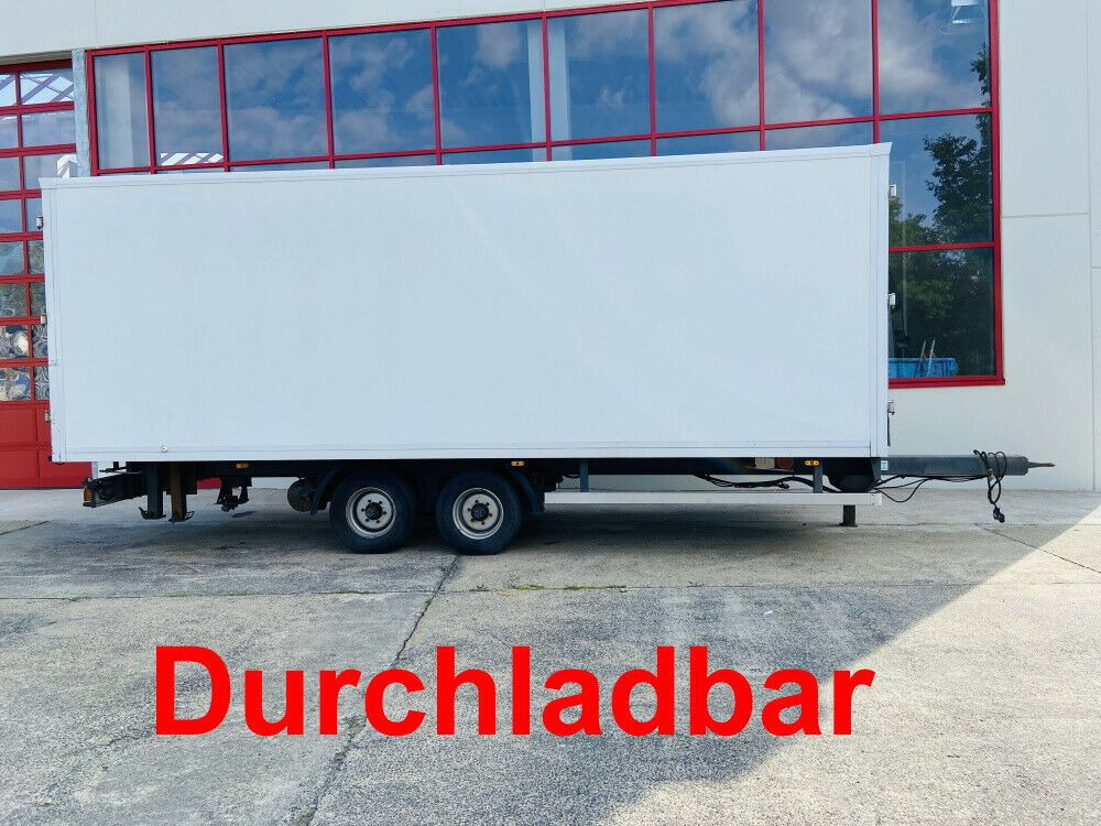 Tandem Kofferanhänger vorn Durchladbar - Reboque furgão: foto 1 Tandem Kofferanhänger vorn Durchladbar - Reboque furgão: foto 1