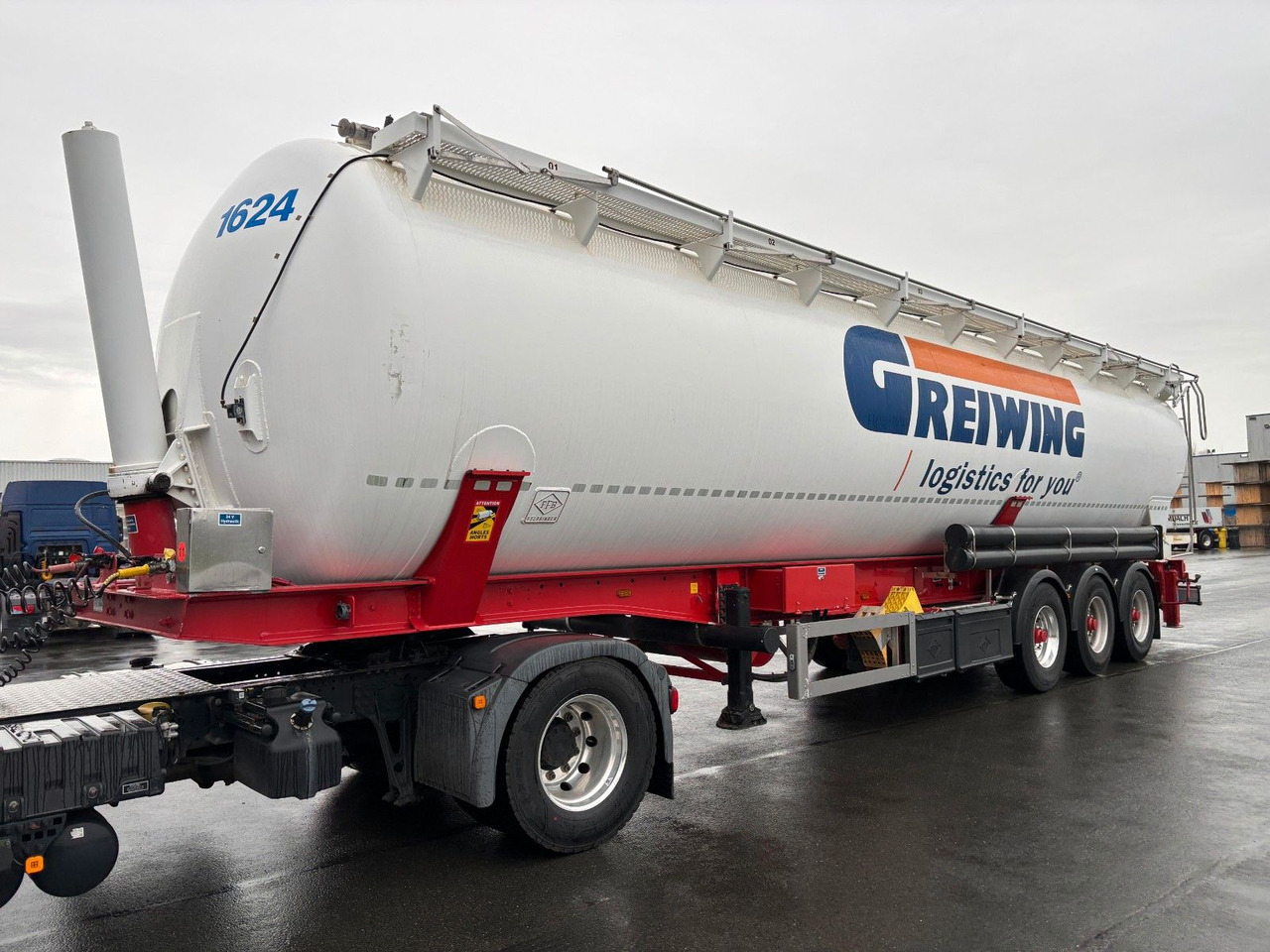 Feldbinder KIP 63.3 + E-Hydraulik - Semirreboque silo: foto 1 Feldbinder KIP 63.3 + E-Hydraulik - Semirreboque silo: foto 1