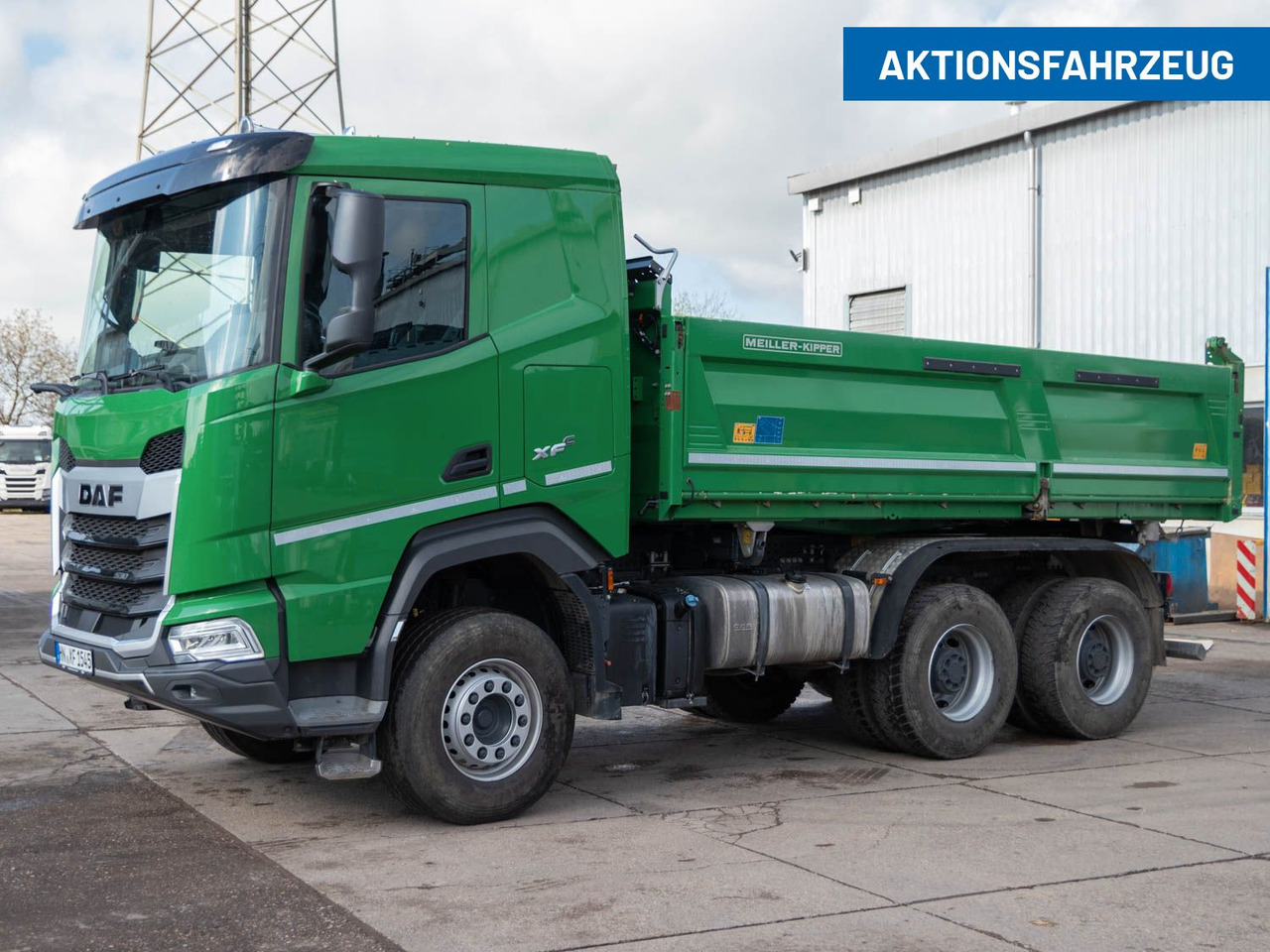 DAF FAT XFC 530 SL Meiller TRIGENIUS D 316 DAF FAT XFC 530 SL Meiller TRIGENIUS D 316 - Camião basculante: foto 1 DAF FAT XFC 530 SL Meiller TRIGENIUS D 316 DAF FAT XFC 530 SL Meiller TRIGENIUS D 316 - Camião basculante: foto 1