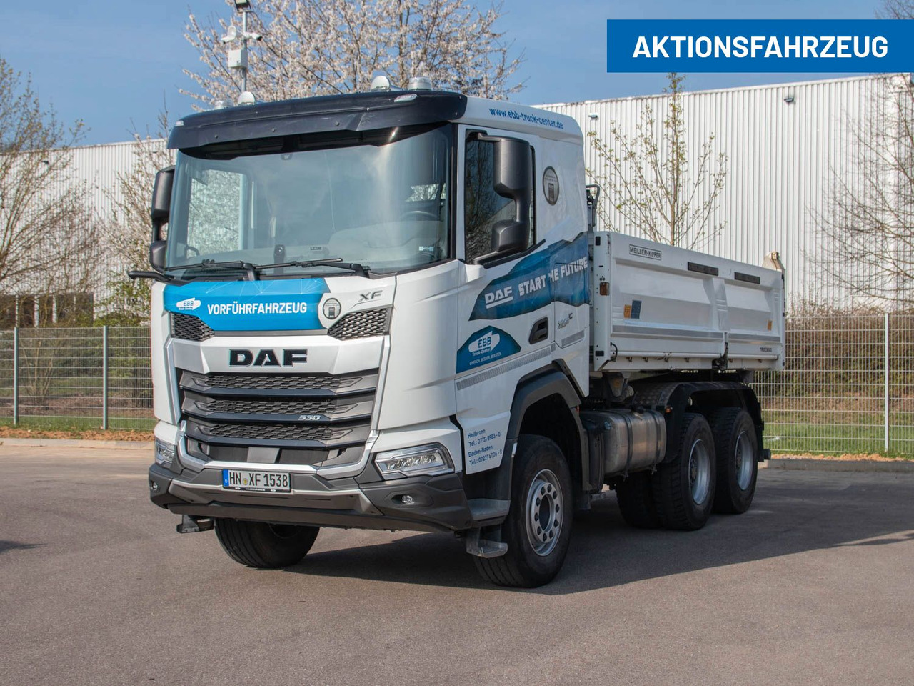DAF FAT XFC 530 SL Meiller TRIGENIUS D 316 DAF FAT XFC 530 SL Meiller TRIGENIUS D 316 - Camião basculante: foto 1 DAF FAT XFC 530 SL Meiller TRIGENIUS D 316 DAF FAT XFC 530 SL Meiller TRIGENIUS D 316 - Camião basculante: foto 1