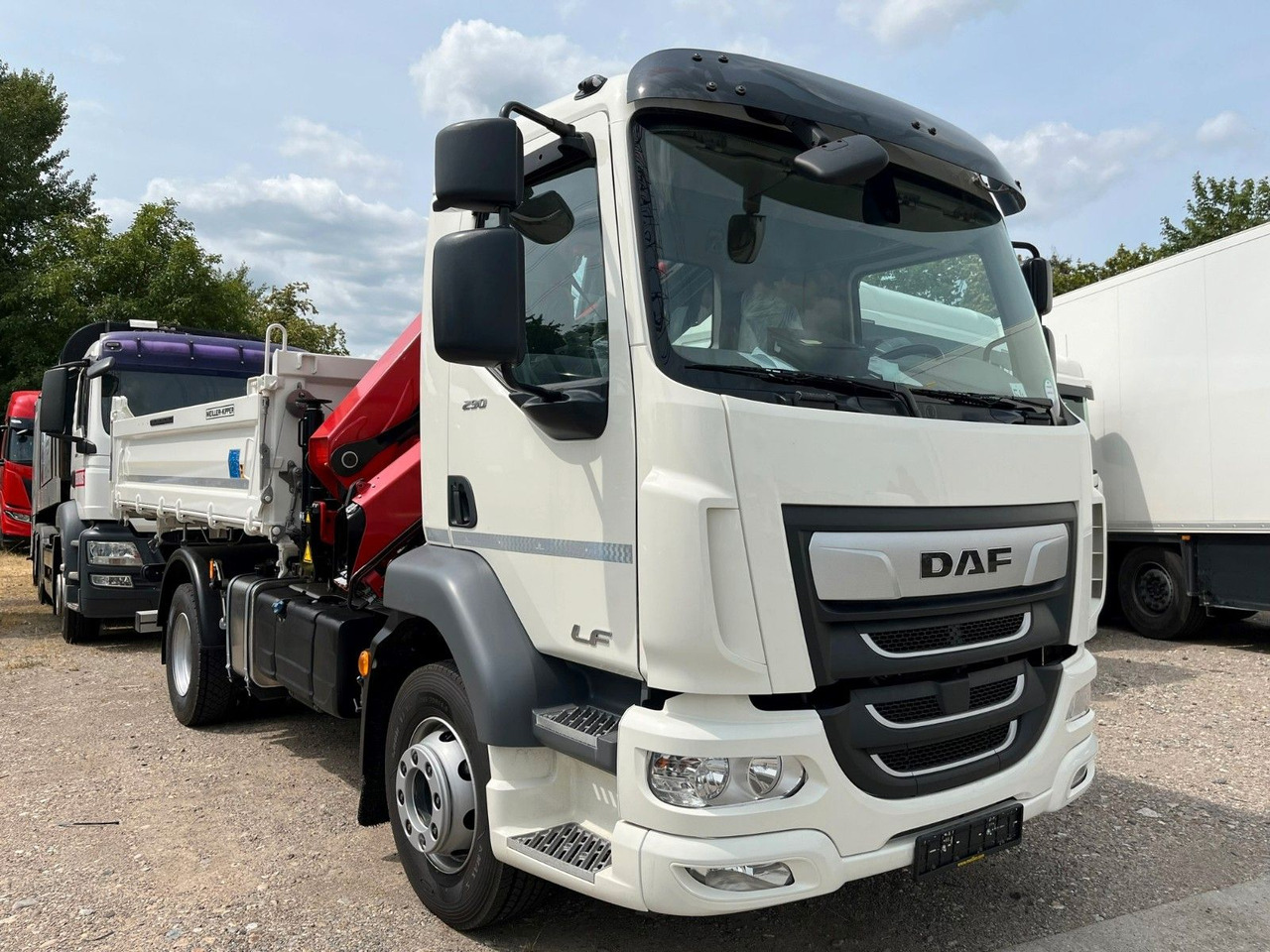 DAF LF 290 16t Meiller Krankipper Tageszulassung DAF LF 290 16t Meiller Krankipper Tageszulassung - Camião basculante, Camião grua: foto 2 DAF LF 290 16t Meiller Krankipper Tageszulassung DAF LF 290 16t Meiller Krankipper Tageszulassung - Camião basculante, Camião grua: foto 2