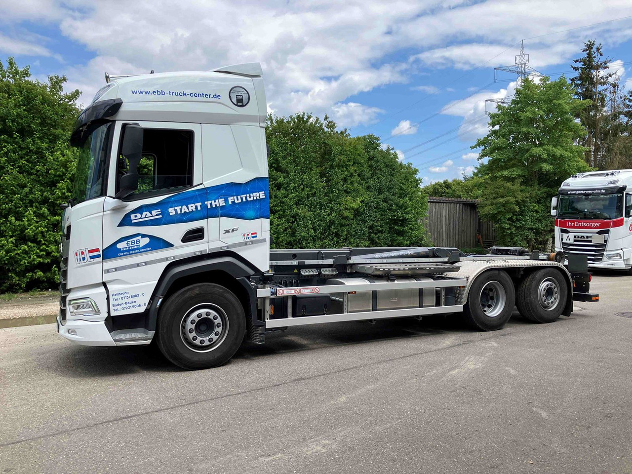 DAF XF 480 FAN Abroller VDL DAF XF 480 FAN Abroller VDL - Camião polibenne: foto 1 DAF XF 480 FAN Abroller VDL DAF XF 480 FAN Abroller VDL - Camião polibenne: foto 1