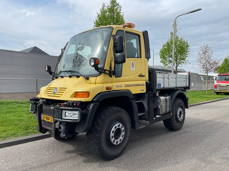 Mercedes-Benz unimog U400 - Camião basculante: foto 1 Mercedes-Benz unimog U400 - Camião basculante: foto 1