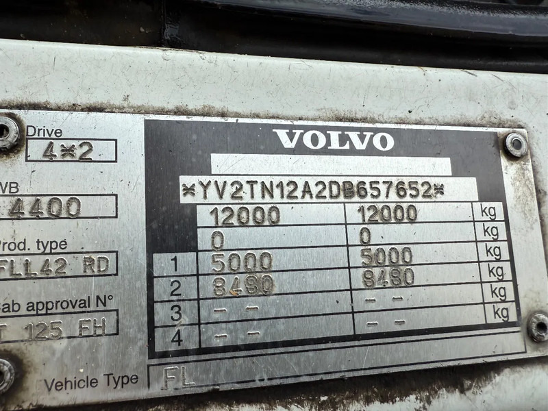 Camião chassi Volvo FL 250 pk 2013 euro 5: foto 18