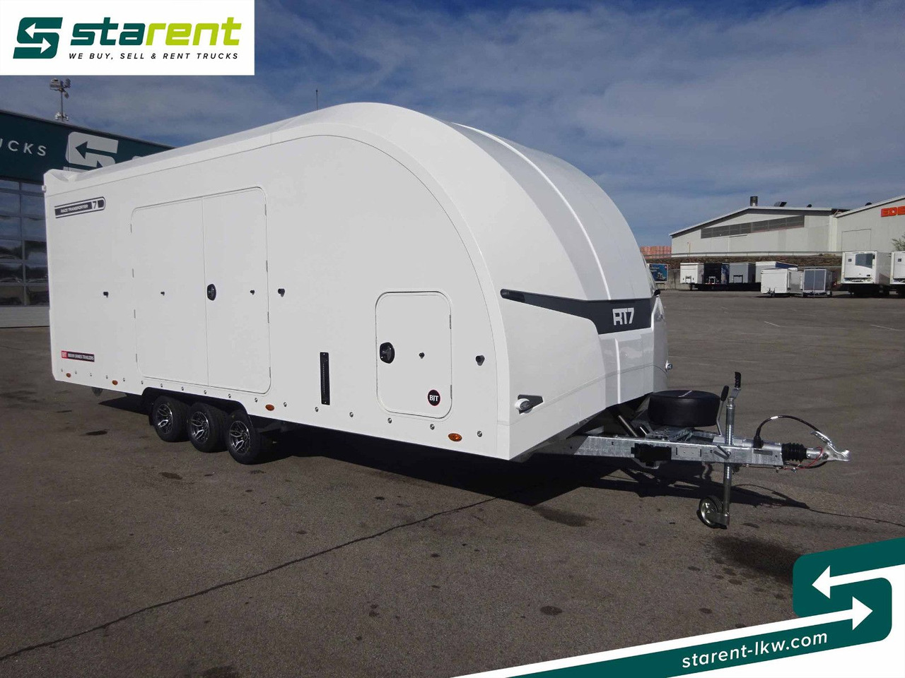 Brian James Trailers Race Transporter 7, Seilwinde - Reboque transporte de veículos: foto 3 Brian James Trailers Race Transporter 7, Seilwinde - Reboque transporte de veículos: foto 3