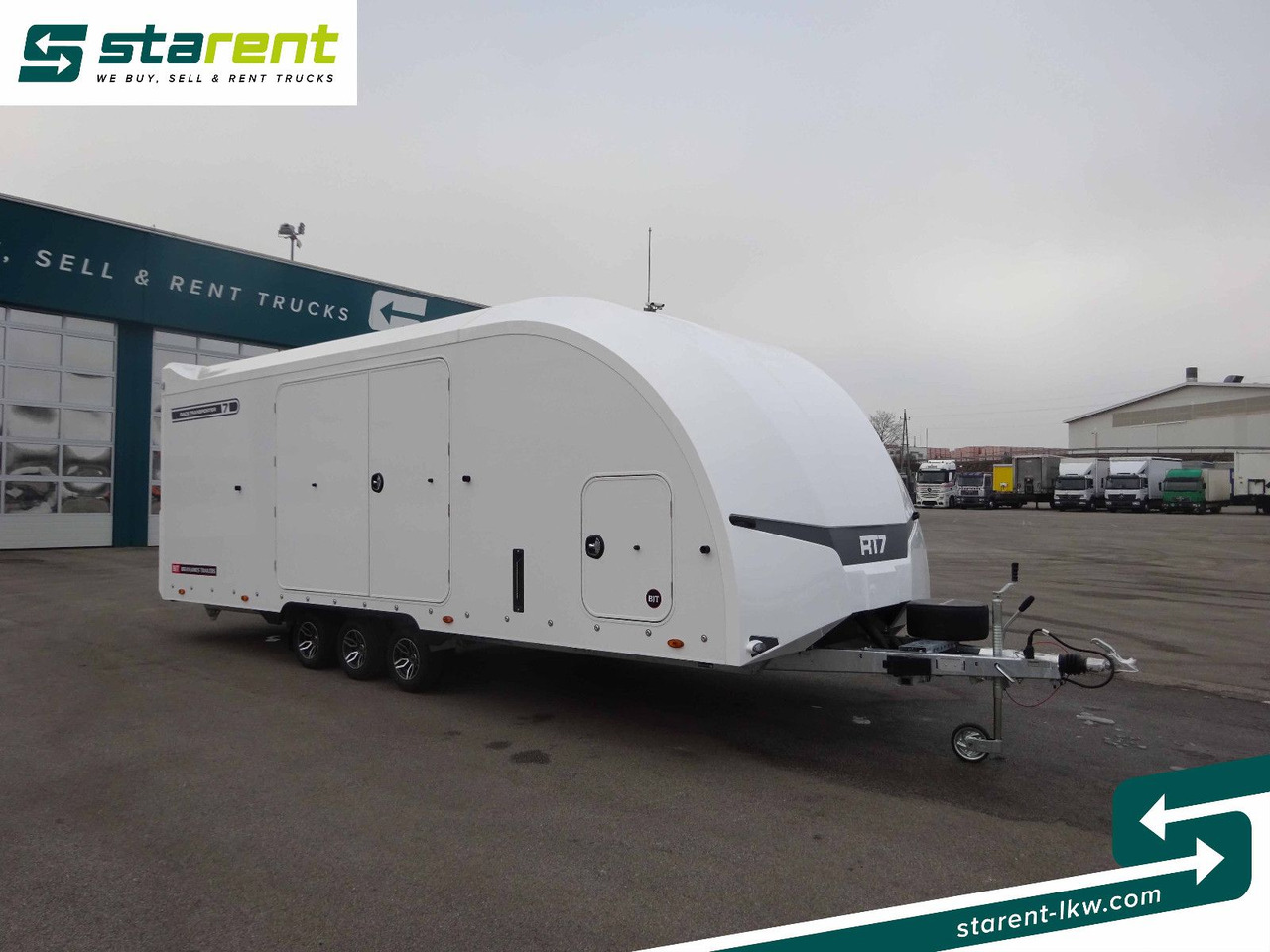 Brian James Trailers Race Transporter 7, Seilwinde - Reboque transporte de veículos: foto 3 Brian James Trailers Race Transporter 7, Seilwinde - Reboque transporte de veículos: foto 3