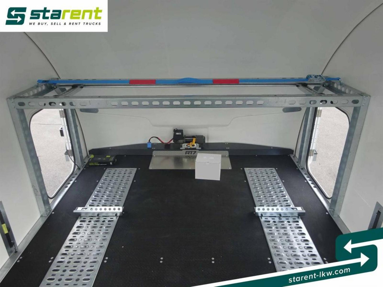 Reboque transporte de veículos novo Brian James Trailers Race Transporter 7, Seilwinde, elektrische Klappe: foto 20