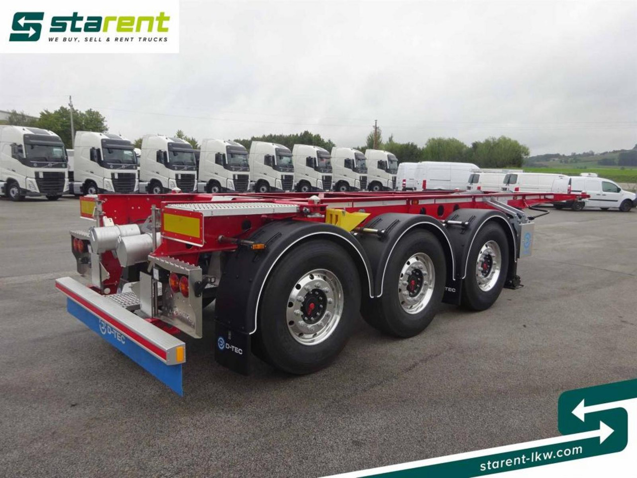 D-TEC Containercarrier CC-20-3-T ADR 1x20 Lift-A - Reboque transportador de contêineres/ Caixa móvel: foto 5 D-TEC Containercarrier CC-20-3-T ADR 1x20 Lift-A - Reboque transportador de contêineres/ Caixa móvel: foto 5