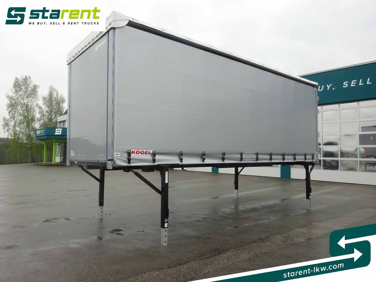 Kögel Swap, Wechselpritsche, Schiebeplane - Toldo carroçaria: foto 1 Kögel Swap, Wechselpritsche, Schiebeplane - Toldo carroçaria: foto 1