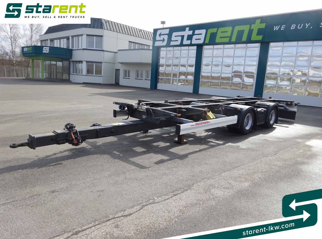 Krone Jumbotandemlafette, BDF Wechselrahmen - Reboque transportador de contêineres/ Caixa móvel: foto 1 Krone Jumbotandemlafette, BDF Wechselrahmen - Reboque transportador de contêineres/ Caixa móvel: foto 1