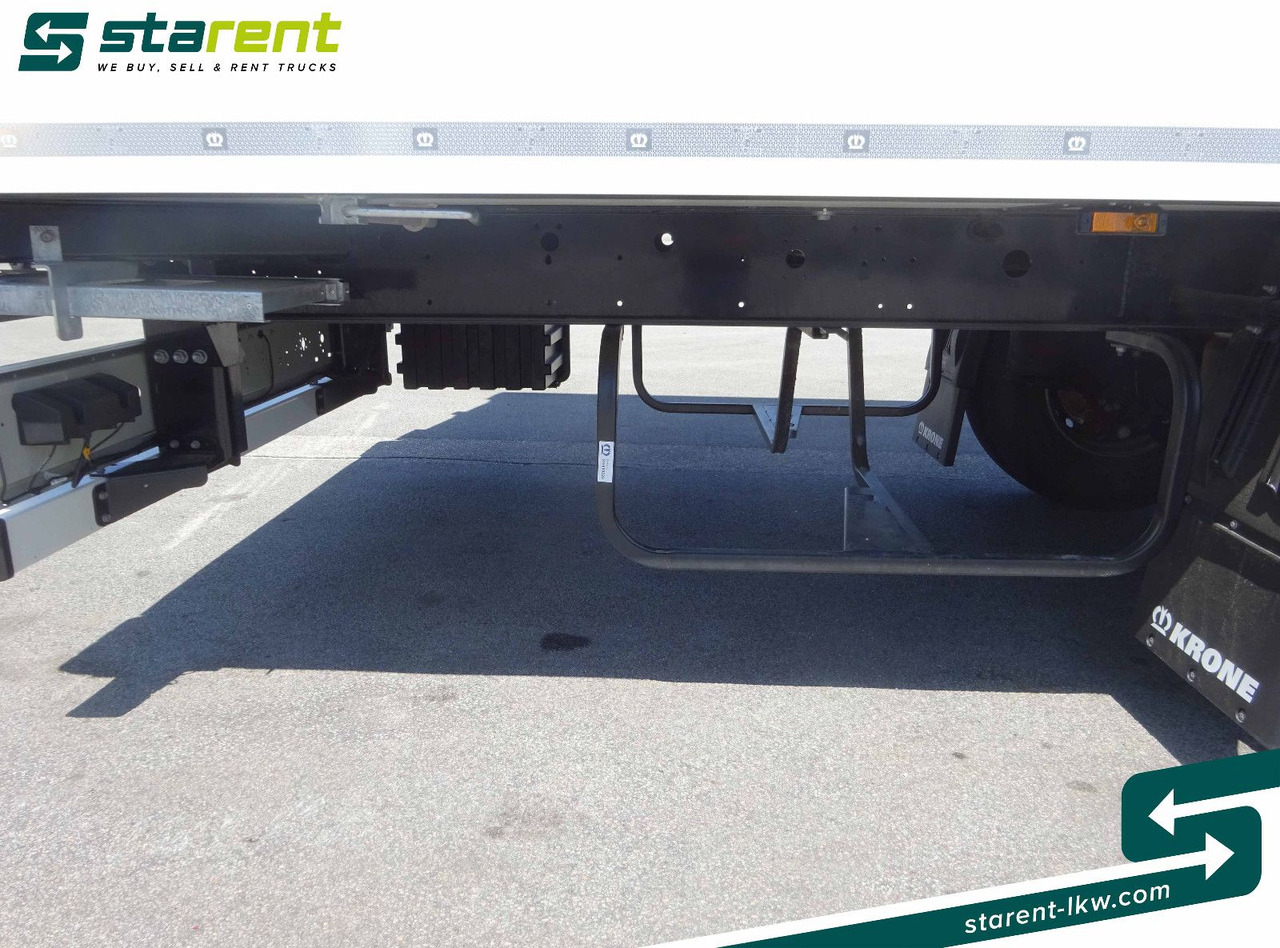 Semi-reboque furgão Krone Thermotrailer Carrier Vector 1550, Zurrleisten: foto 22