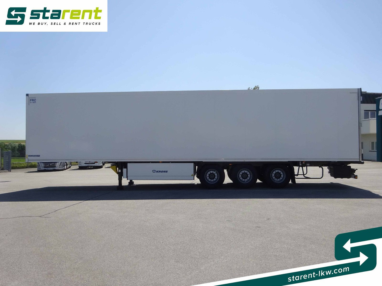 Semi-reboque furgão Krone Thermotrailer Carrier Vector 1550, Zurrleisten: foto 8