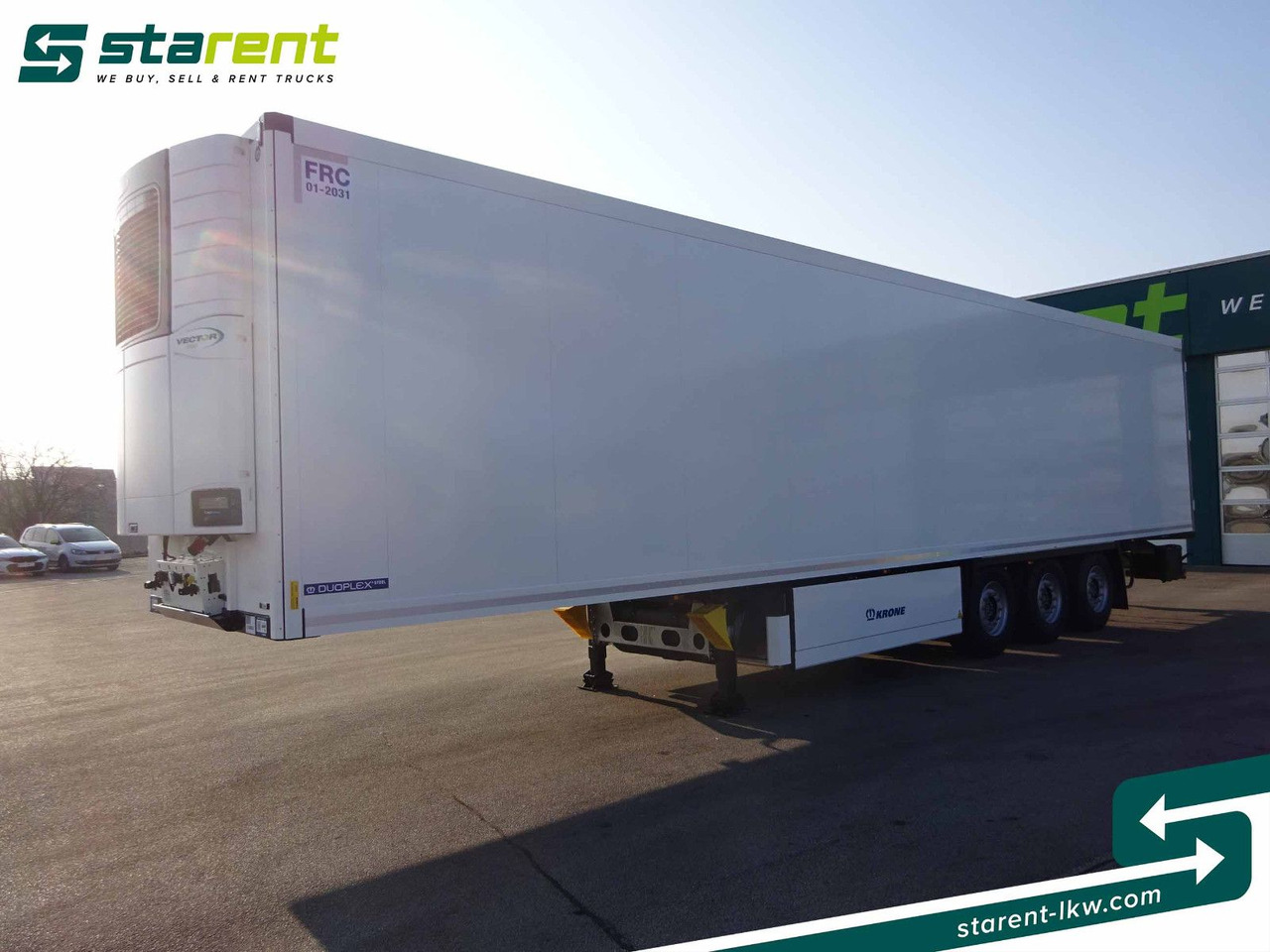 Krone Thermotrailer Carrier Vector 1550, Zurrleisten - Semi-reboque frigorífico: foto 1 Krone Thermotrailer Carrier Vector 1550, Zurrleisten - Semi-reboque frigorífico: foto 1