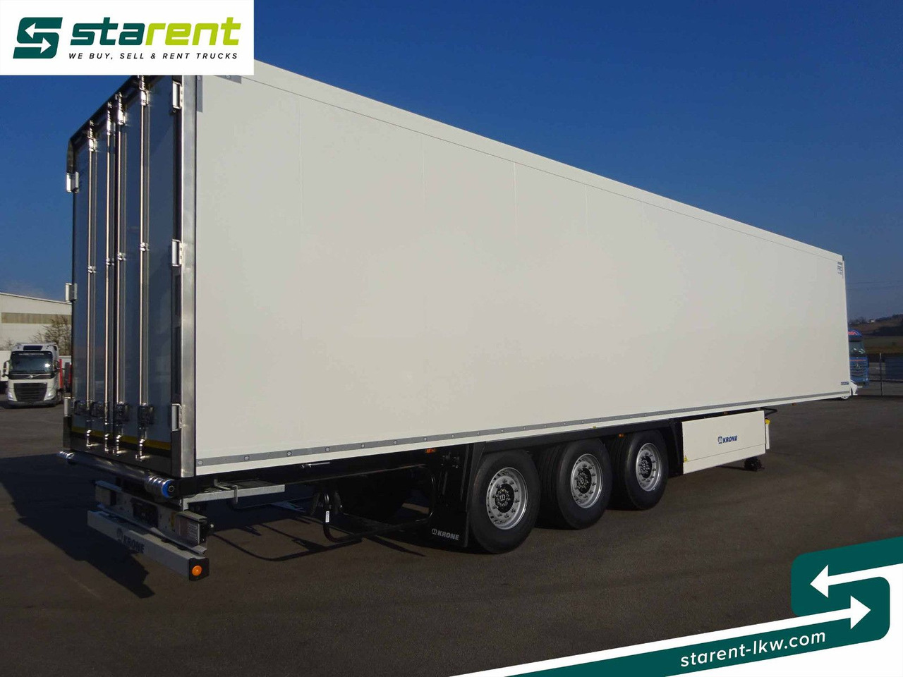 Krone Thermotrailer Carrier Vector 1550, Zurrleisten - Semi-reboque frigorífico: foto 5 Krone Thermotrailer Carrier Vector 1550, Zurrleisten - Semi-reboque frigorífico: foto 5