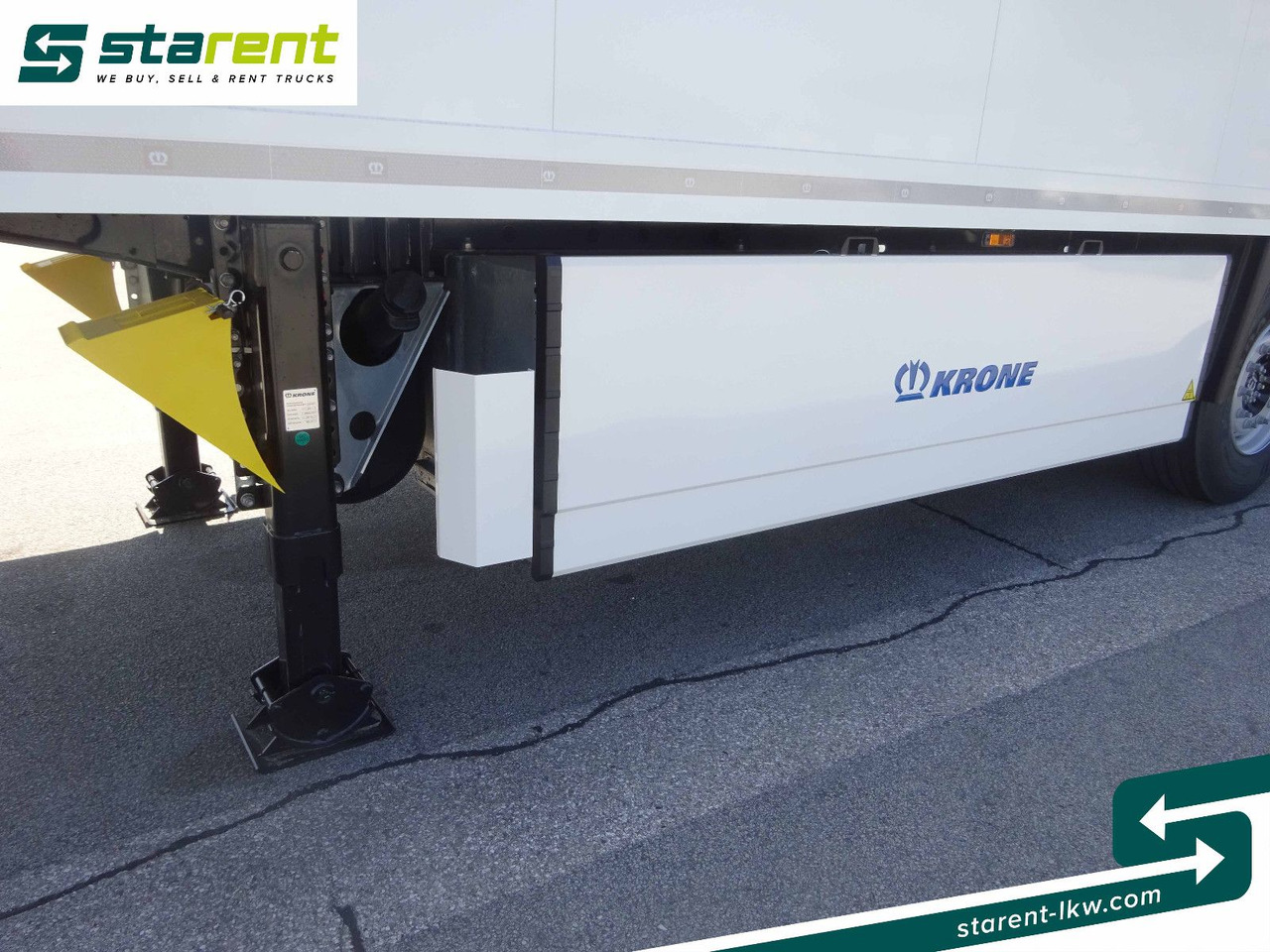 Semi-reboque furgão Krone Thermotrailer Carrier Vector 1550, Zurrleisten: foto 19
