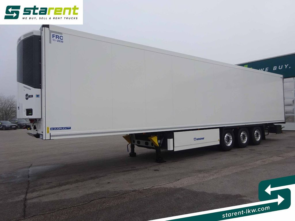 Krone Thermotrailer ThermoKing SLXi300, Doppelstock - Semi-reboque frigorífico: foto 1 Krone Thermotrailer ThermoKing SLXi300, Doppelstock - Semi-reboque frigorífico: foto 1