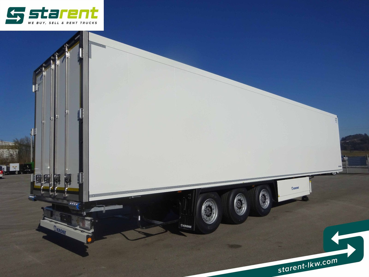 Krone Tiefkühler Carrier Vector 1550, Liftachse - Semi-reboque furgão: foto 5 Krone Tiefkühler Carrier Vector 1550, Liftachse - Semi-reboque furgão: foto 5