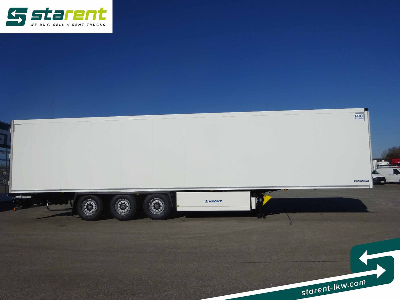 Krone Tiefkühler Carrier Vector 1550, Liftachse - Semi-reboque frigorífico: foto 4 Krone Tiefkühler Carrier Vector 1550, Liftachse - Semi-reboque frigorífico: foto 4