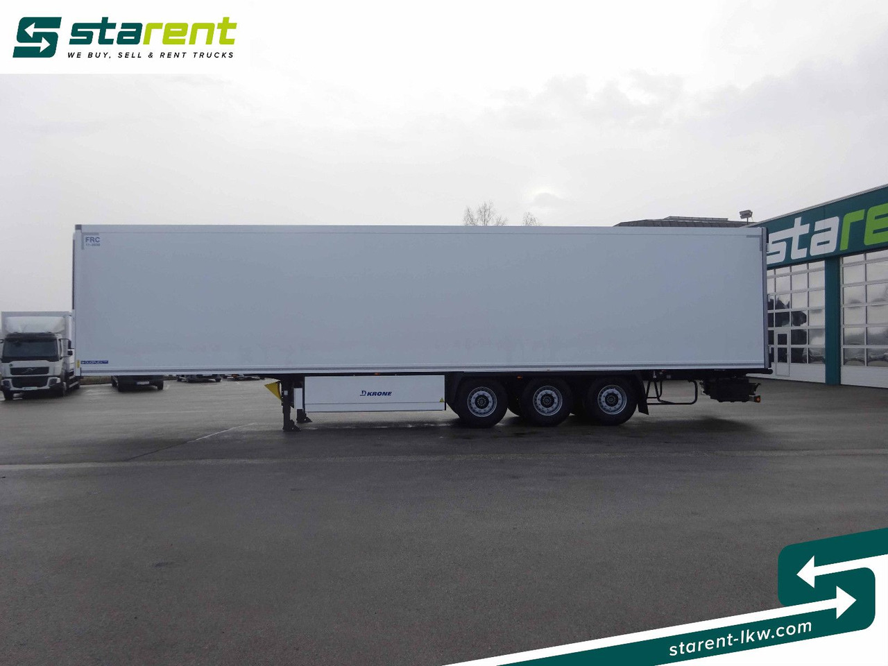 Semi-reboque furgão Krone Tiefkühler TK SLXi300 Doppelstock Blumenbreit: foto 8