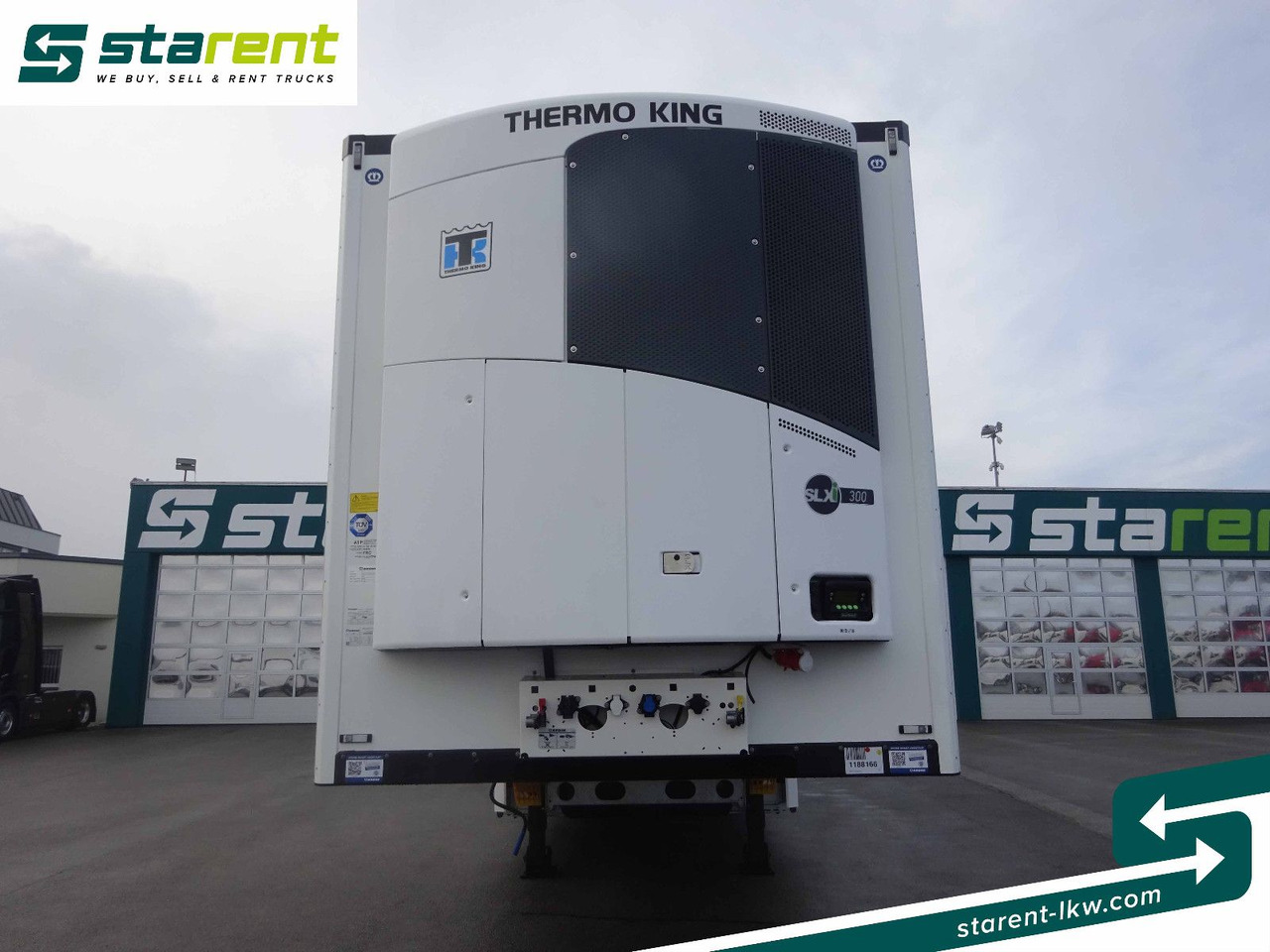 Krone Tiefkühler TK SLXi300 Doppelstock Blumenbreit - Semi-reboque furgão: foto 2 Krone Tiefkühler TK SLXi300 Doppelstock Blumenbreit - Semi-reboque furgão: foto 2