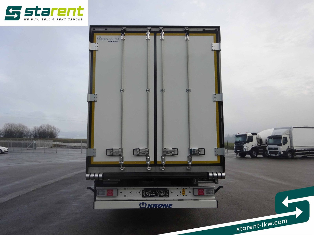 Semi-reboque furgão Krone Tiefkühler TK SLXi300 Doppelstock Blumenbreit: foto 6