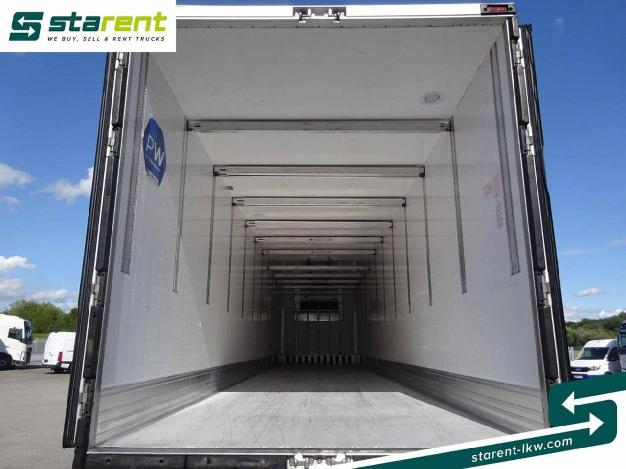 Semi-reboque frigorífico Lamberet Carrier Vector 1550 Doppelstock Liftachse TÜV 3/26: foto 12