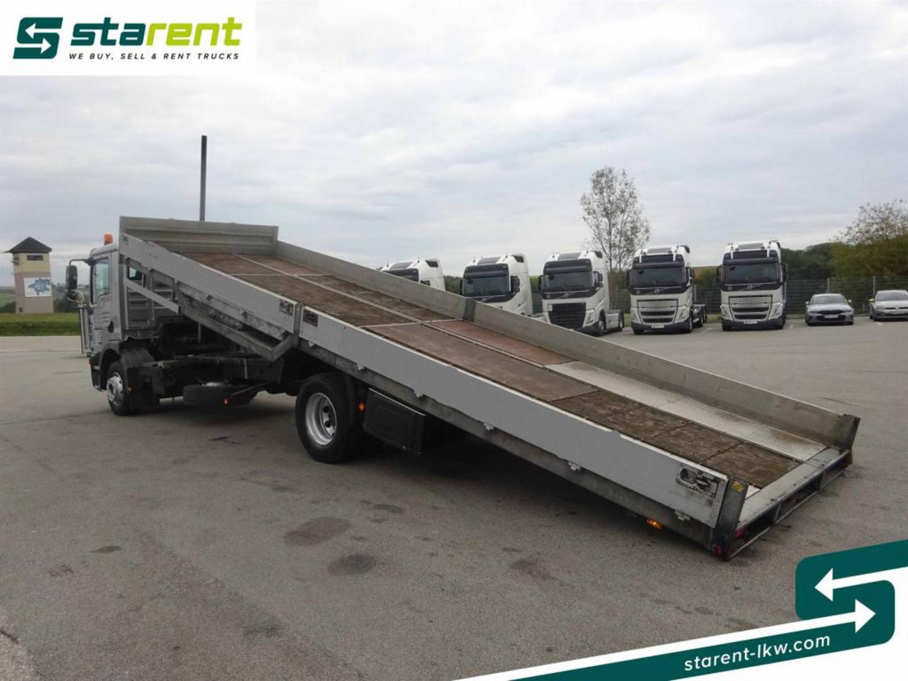 MAN TGM 12.280, Fahrzeugtransporter, kippbar - Camião transporte de veículos: foto 5 MAN TGM 12.280, Fahrzeugtransporter, kippbar - Camião transporte de veículos: foto 5