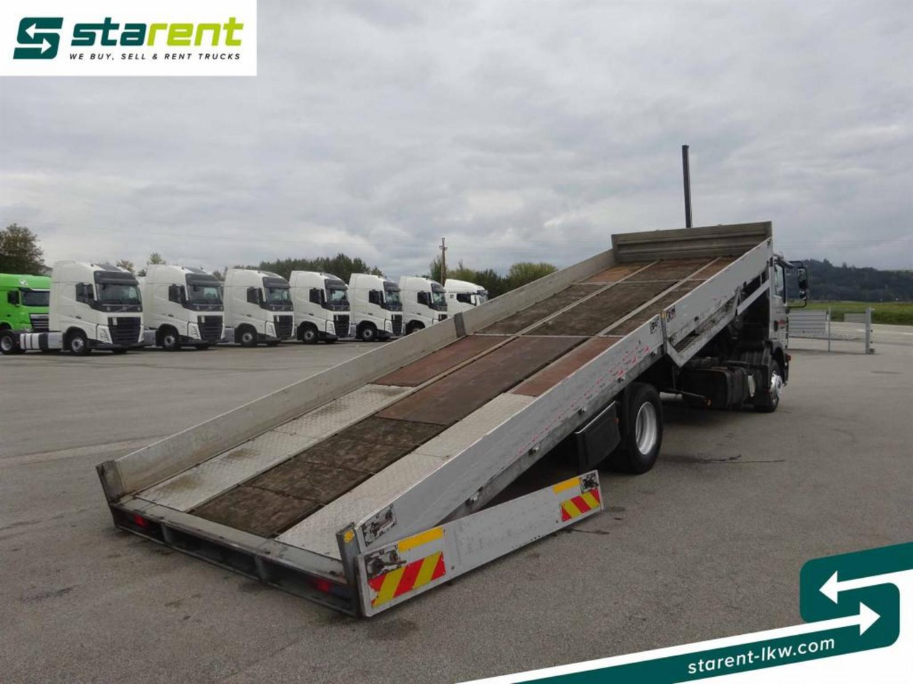 MAN TGM 12.280, Fahrzeugtransporter, kippbar - Camião transporte de veículos: foto 3 MAN TGM 12.280, Fahrzeugtransporter, kippbar - Camião transporte de veículos: foto 3