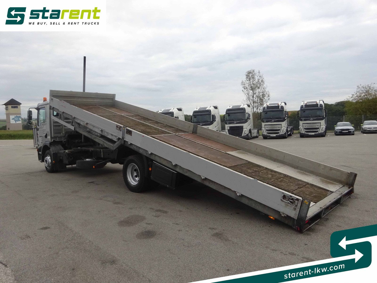 MAN TGM 12.280, Fahrzeugtransporter, kippbar - Caminhão reboque: foto 5 MAN TGM 12.280, Fahrzeugtransporter, kippbar - Caminhão reboque: foto 5