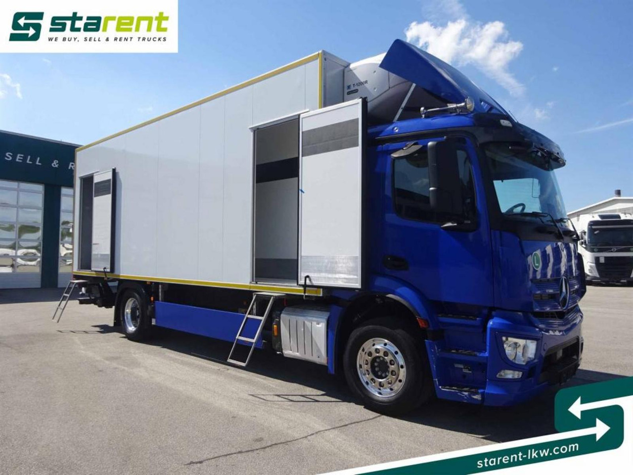 Mercedes Benz Actros 1836 ThermoKing Vollluftfederung LBW NAVI T - Camião frigorífico: foto 3 Mercedes Benz Actros 1836 ThermoKing Vollluftfederung LBW NAVI T - Camião frigorífico: foto 3