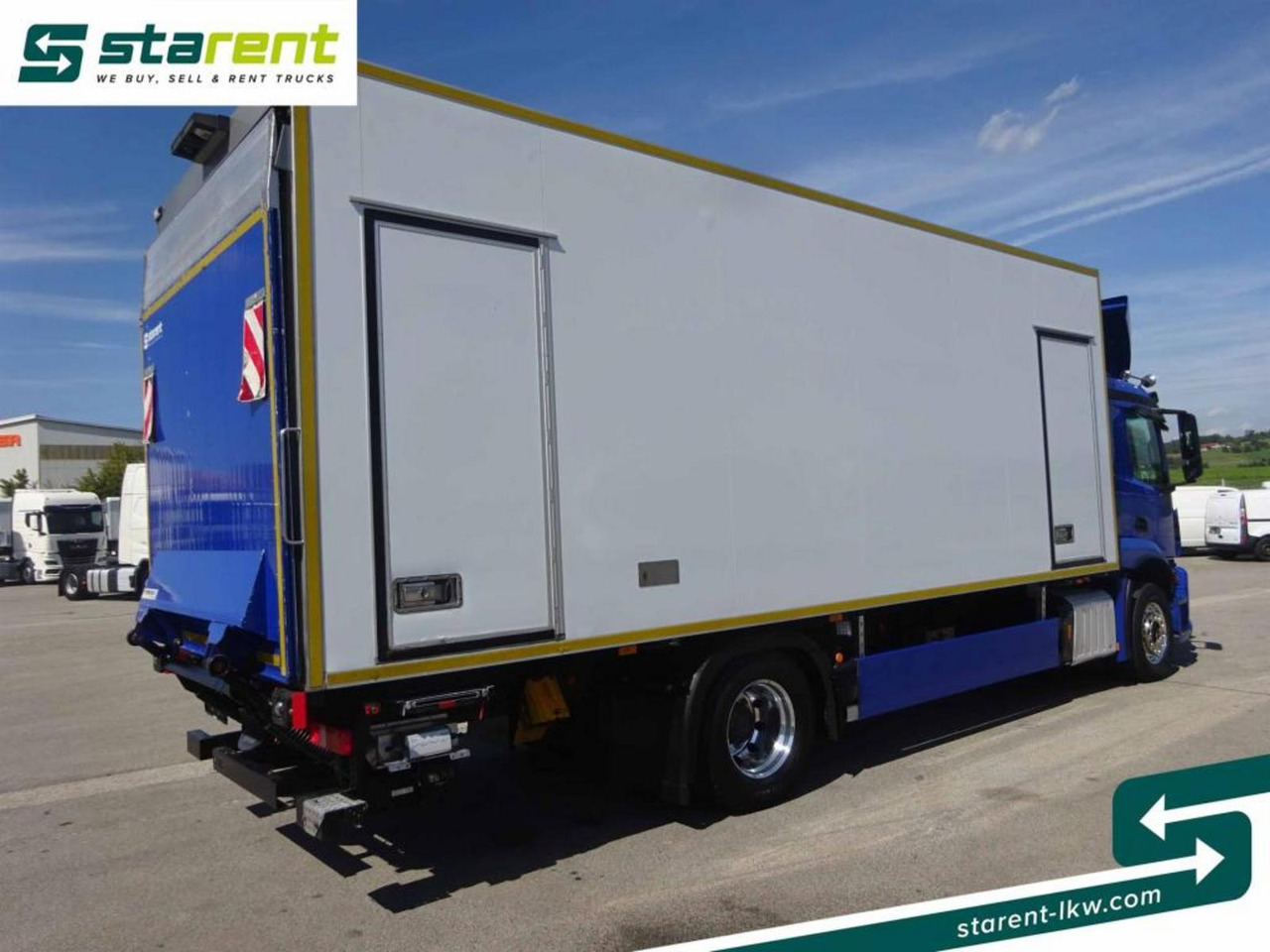 Mercedes Benz Actros 1836 ThermoKing Vollluftfederung LBW NAVI T - Camião frigorífico: foto 5 Mercedes Benz Actros 1836 ThermoKing Vollluftfederung LBW NAVI T - Camião frigorífico: foto 5
