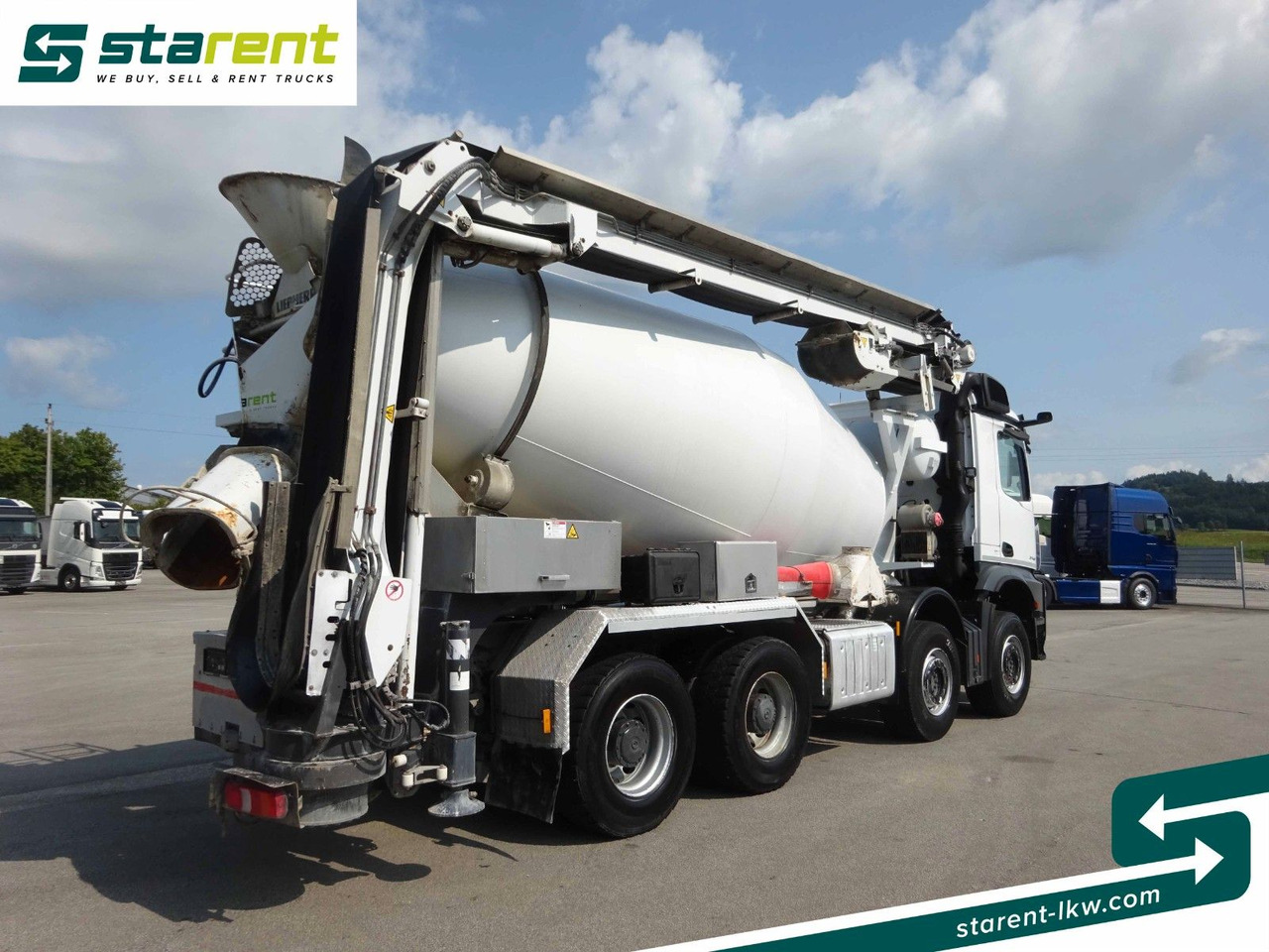 Mercedes-Benz Arocs 3748 8x4 Liebherr Betonmischer + Förderb. - Camião betoneira: foto 5 Mercedes-Benz Arocs 3748 8x4 Liebherr Betonmischer + Förderb. - Camião betoneira: foto 5