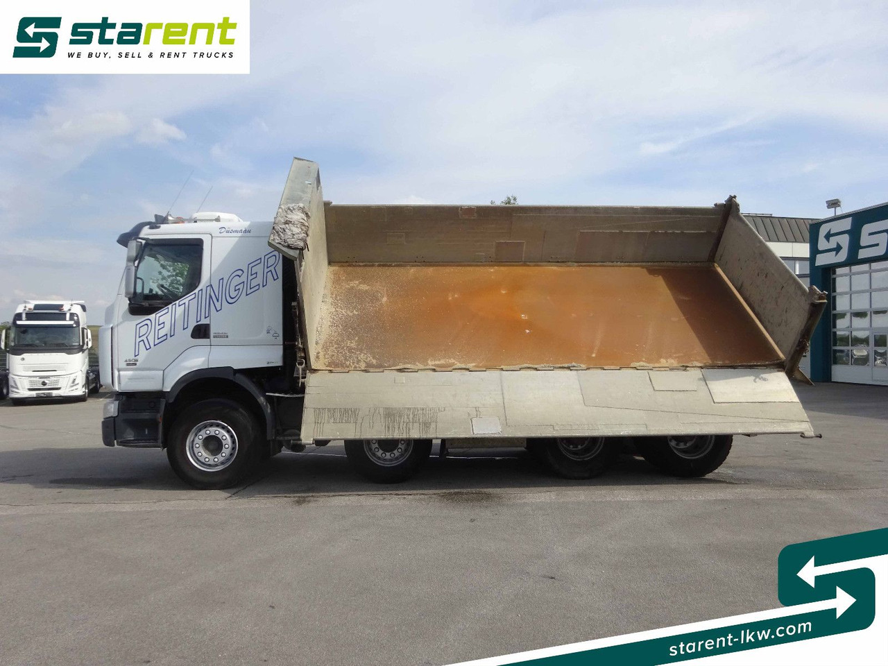 Renault Premium 450 DXi, 8x4, 3 Seitenkipper, Standklima - Camião basculante: foto 2 Renault Premium 450 DXi, 8x4, 3 Seitenkipper, Standklima - Camião basculante: foto 2