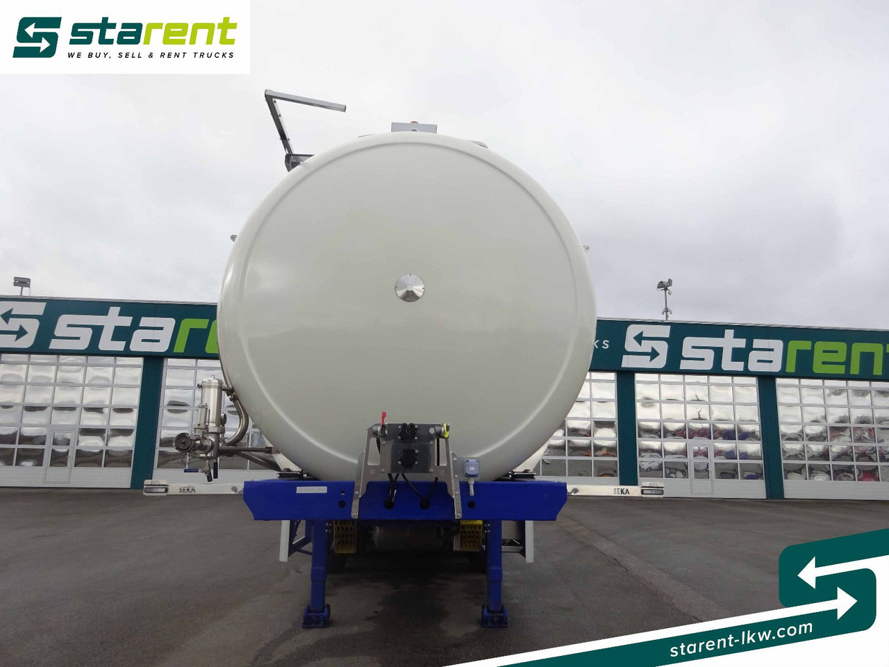 SEKA Lebensmitteltank, 31.000L, Liftachse, Alufelgen - Semirreboque tanque: foto 2 SEKA Lebensmitteltank, 31.000L, Liftachse, Alufelgen - Semirreboque tanque: foto 2