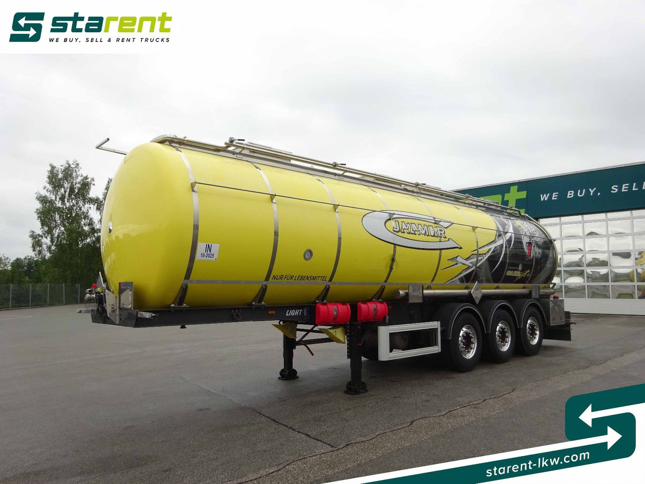 SEKA Lebensmitteltank, ADR, 33.000L, Liftachse - Semirreboque tanque: foto 1 SEKA Lebensmitteltank, ADR, 33.000L, Liftachse - Semirreboque tanque: foto 1