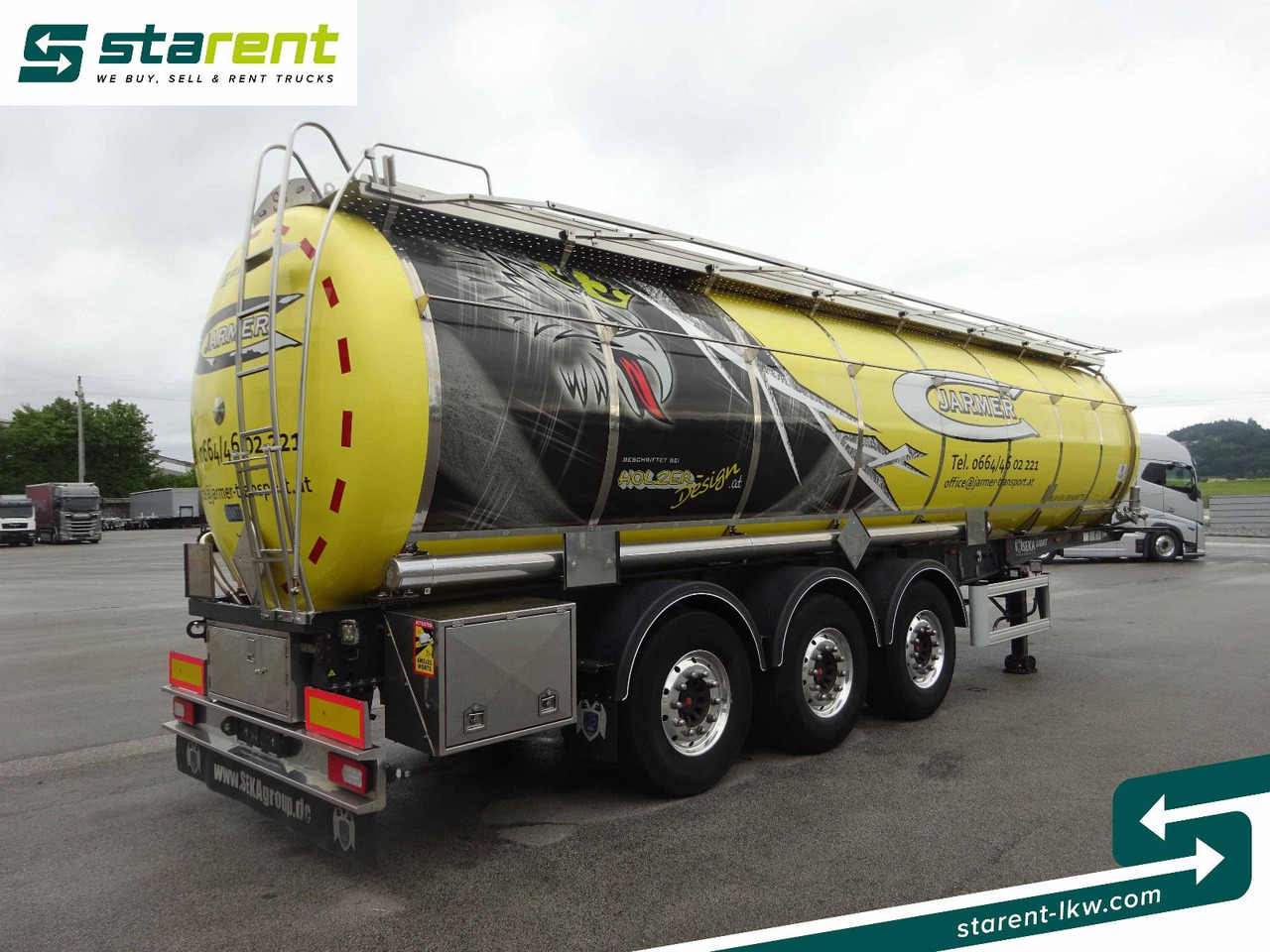 SEKA Lebensmitteltank, ADR, 33.000L, Liftachse - Semirreboque tanque: foto 5 SEKA Lebensmitteltank, ADR, 33.000L, Liftachse - Semirreboque tanque: foto 5