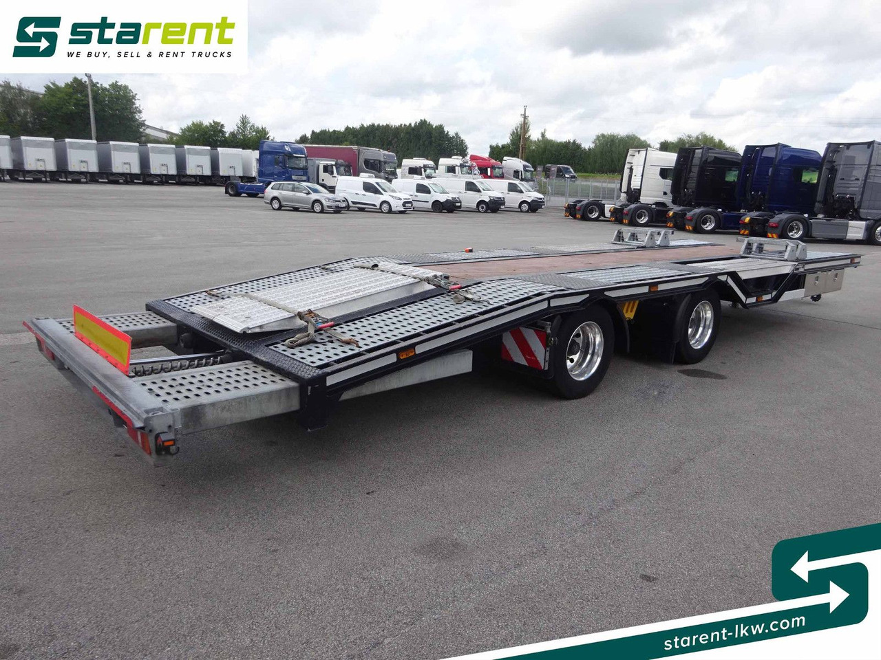 Camião transporte de veículos Scania R770 V8 Fahrzeugtransporter + Ziegler Anhänger: foto 26