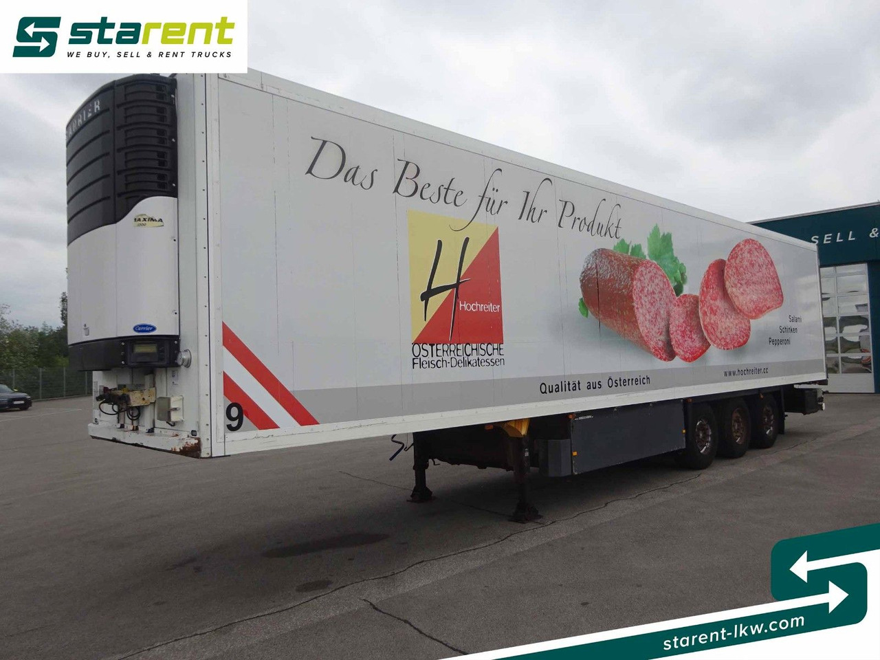Schmitz Cargobull Thermotrailer, Carrier Maxima 1300 - Semi-reboque frigorífico: foto 1 Schmitz Cargobull Thermotrailer, Carrier Maxima 1300 - Semi-reboque frigorífico: foto 1