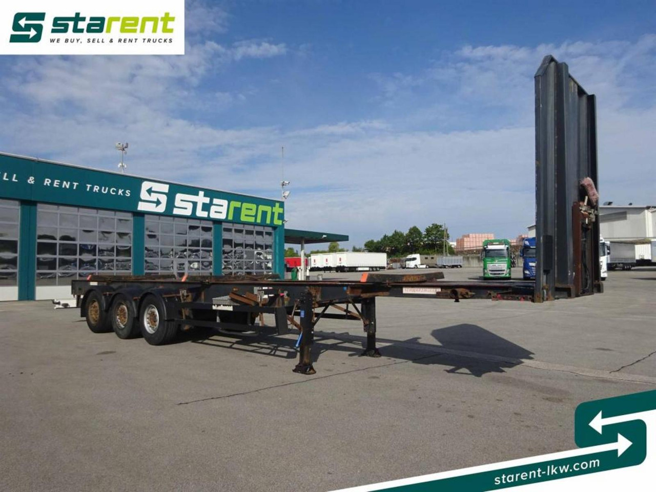 Schwarzmüller Holzrungenauflieger Liftachse TÜV gültig bis 09/25 - Semi-reboque transporte de madeira: foto 3 Schwarzmüller Holzrungenauflieger Liftachse TÜV gültig bis 09/25 - Semi-reboque transporte de madeira: foto 3
